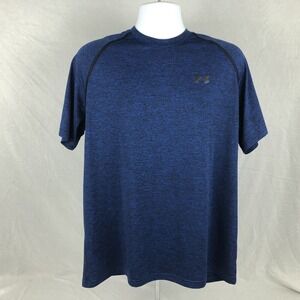 Under Armour Heat Gear Loose Mens Athletic T-Shirt Large Gym Running Training